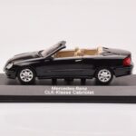Mercedes CLK A209 カブリオレ オブシディアンブラック メタリック Minichamps 1:43
