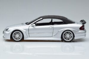 Mercedes CLK DTM AMG W209 カブリオレ シルバー Kyosho 1:18 B66962272 メタル - 画像 4/8