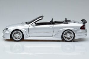 Mercedes CLK DTM AMG W209 カブリオレ シルバー Kyosho 1:18 B66962272 メタル - 画像 5/8