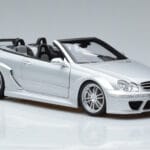 Mercedes CLK DTM AMG W209 カブリオレ シルバー Kyosho 1:18 B66962272 メタル - image 6 of 8
