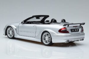 Mercedes CLK DTM AMG W209 カブリオレ シルバー Kyosho 1:18 B66962272 メタル - 画像 7/8