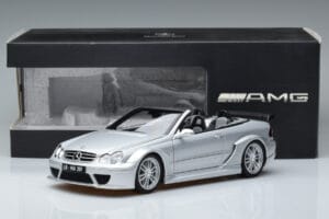 Mercedes CLK DTM AMG W209 カブリオレ シルバー Kyosho 1:18 B66962272 メタル - 画像 8/8