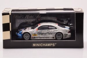 Mercedes CLK DTM Team Original Teile #12 P. Dumbreck DTM 2001 Minichamps 1:43 400023112 メタル - 画像 4/4