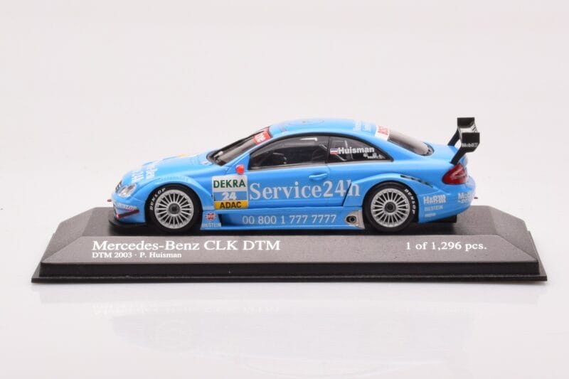 Mercedes CLK DTM Team Service 24h #24 Huisman DTM 2003 Minichamps 1:43