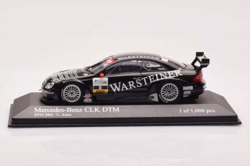 Mercedes CLK DTM Team Warsteiner AMG #5 U. Alzen DTM 2002 Minichamps 1:43