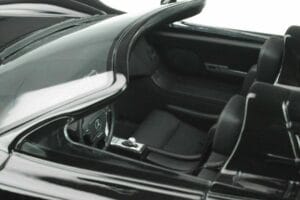 Mercedes CLK GTR Roadster ブラック GT Spirit 1:18 GT826 レジン - 画像 9/10
