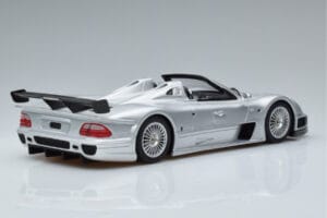 Mercedes CLK GTR ロードスター シルバー GT Spirit 1:18 GT155 レジン - 画像 2/6