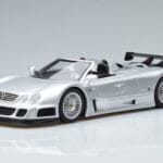 Mercedes CLK GTR ロードスター シルバー GT Spirit 1:18 GT155 レジン