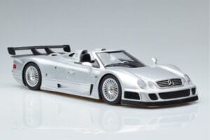 Mercedes CLK GTR ロードスター シルバー GT Spirit 1:18 GT155 レジン - 画像 4/6