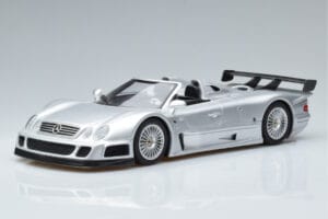 Mercedes CLK GTR ロードスター シルバー GT Spirit 1:18 GT155 レジン