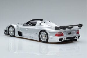 Mercedes CLK GTR ロードスター シルバー GT Spirit 1:18 GT155 レジン - 画像 5/6