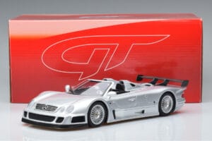 Mercedes CLK GTR ロードスター シルバー GT Spirit 1:18 GT155 レジン - 画像 6/6