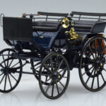 Mercedes Daimler Motorkutsche ダークブルー Norev 1:18