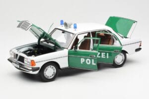 Mercedes E-Class W123 Polizei Norev 1:18 B66040676 メタル - 画像 2/8