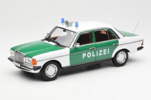 Mercedes E-Class W123 Polizei Norev 1:18