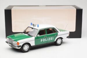 Mercedes E-Class W123 Polizei Norev 1:18 B66040676 メタル - 画像 8/8