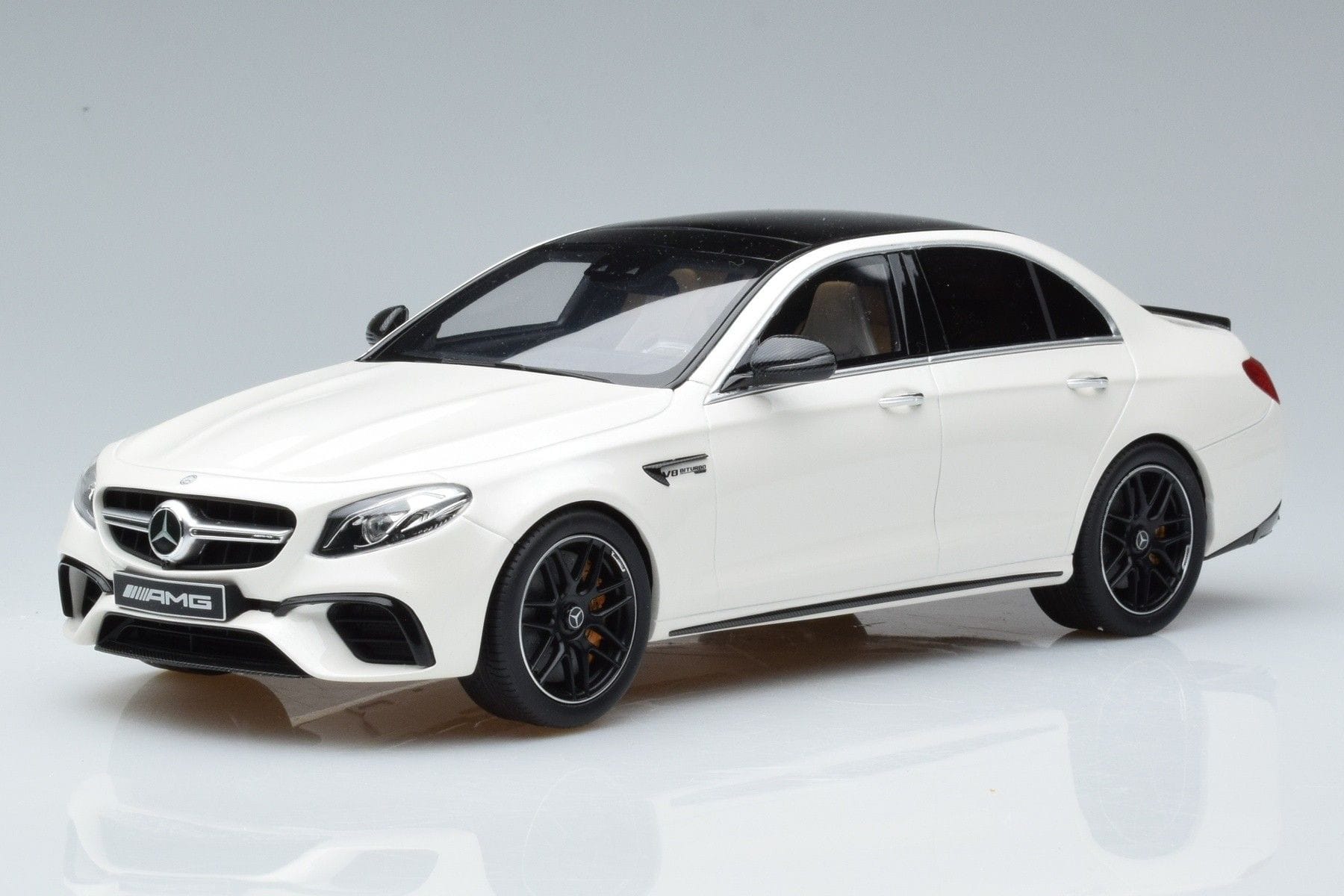 Mercedes AMG E63 S W213 ホワイト GT Spirit 1:18 B66965711 レジン