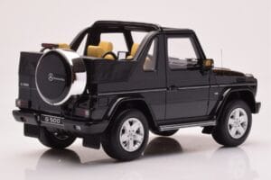 Mercedes G500 W463 カブリオレ オブシディアンブラック Otto 1:18 OT1040 レジン - 画像 2/6