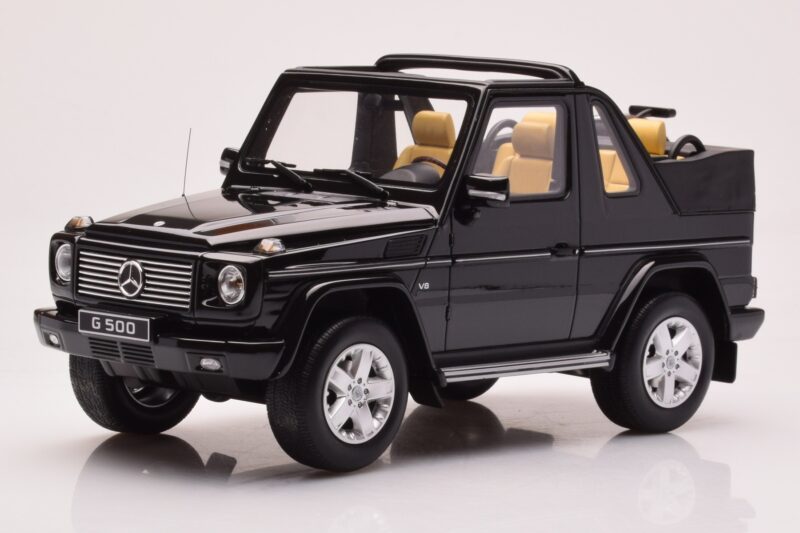 Mercedes G500 W463 カブリオレ オブシディアンブラック Otto 1:18
