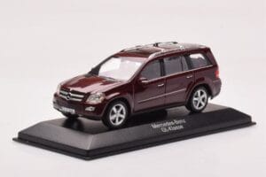 Mercedes GL X164 カーネリアンレッド Minichamps 1:43 B66962226 メタル - 画像 2/4