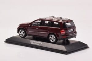 Mercedes GL X164 カーネリアンレッド Minichamps 1:43 B66962226 メタル - 画像 3/4