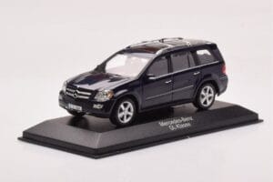 Mercedes GL X164 タンザナイトブルー Minichamps 1:43 B66962228 メタル - 画像 2/4