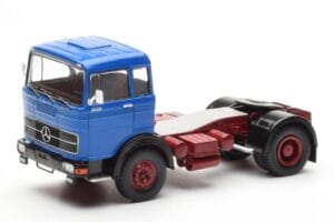 Mercedes LPS 1632 ブルー IXO 1:43 TR175 メタル - 画像 2/4