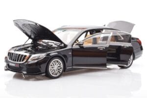 Mercedes Maybach S-Class W222 Brabus 900 オブシディアンブラック Almost Real 1:18 860102 メタル - 画像 2/8