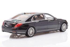 Mercedes Maybach S-Class W222 Brabus 900 オブシディアンブラック Almost Real 1:18 860102 メタル - 画像 3/8