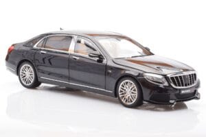 Mercedes Maybach S-Class W222 Brabus 900 オブシディアンブラック Almost Real 1:18 860102 メタル - 画像 6/8