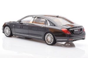Mercedes Maybach S-Class W222 Brabus 900 オブシディアンブラック Almost Real 1:18 860102 メタル - 画像 7/8