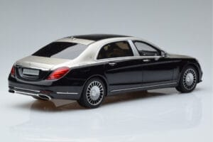 Mercedes Maybach S600 W222 ブラックシルバー GT Spirit 1:18 GT237 レジン - 画像 2/6