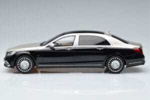 Mercedes Maybach S600 W222 ブラックシルバー GT Spirit 1:18 GT237 レジン - 画像 3/6
