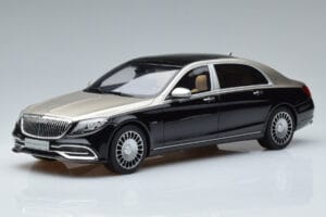 Mercedes Maybach S600 W222 ブラックシルバー GT Spirit 1:18 GT237 レジン