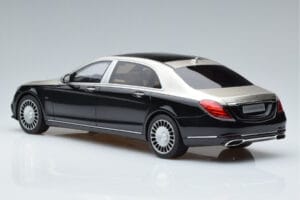 Mercedes Maybach S600 W222 ブラックシルバー GT Spirit 1:18 GT237 レジン - 画像 5/6
