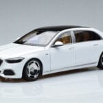 Mercedes Maybach S600 W222 V12 Biturbo ダイヤモンドホワイト Almost Real 1:18