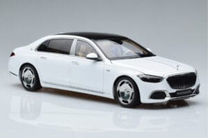 Mercedes Maybach S600 W222 V12 Biturbo ダイヤモンドホワイト Almost Real 1:18 820116 メタル - 画像 6/11