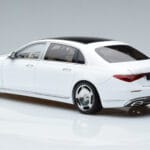 Mercedes Maybach S600 W222 V12 Biturbo ダイヤモンドホワイト Almost Real 1:18 - image 7 of 11