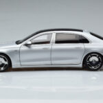 Mercedes Maybach S600 W222 V12 Biturbo ハイテクシルバー Almost Real 1:18 - image 5 of 12