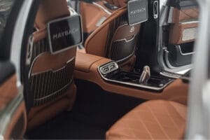 Mercedes Maybach S600 W222 V12 Biturbo ハイテクシルバー Almost Real 1:18 820118 メタル - 画像 9/12