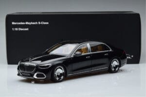 Mercedes Maybach S600 W222 V12 Biturbo オブシディアンブラック Almost Real 1:18 820115 メタル - 画像 11/11