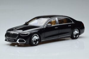 Mercedes Maybach S600 W222 V12 Biturbo オブシディアンブラック Almost Real 1:18 820115
