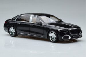Mercedes Maybach S600 W222 V12 Biturbo オブシディアンブラック Almost Real 1:18 820115 メタル - 画像 6/11