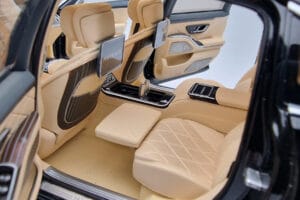 Mercedes Maybach S600 W222 V12 Biturbo オブシディアンブラック Almost Real 1:18 820115 メタル - 画像 9/11