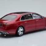 Mercedes Maybach S600 W222 V12 Biturbo パタゴニアレッド Almost Real 1:18 - image 3 of 10