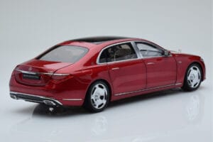 Mercedes Maybach S600 W222 V12 Biturbo パタゴニアレッド Almost Real 1:18 820119 メタル - 画像 3/10