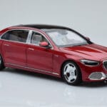 Mercedes Maybach S600 W222 V12 Biturbo パタゴニアレッド Almost Real 1:18 - image 6 of 10
