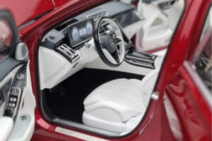 Mercedes Maybach S600 W222 V12 Biturbo パタゴニアレッド Almost Real 1:18 820119 メタル - 画像 8/10