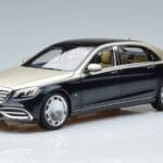 Mercedes Maybach S650 X222 シルバーブルー Norev 1:18 B66960615 メタル