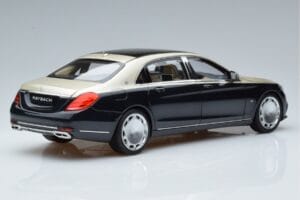 Mercedes Maybach S650 X222 シルバーブルー Norev 1:18 B66960615 メタル - 画像 3/7